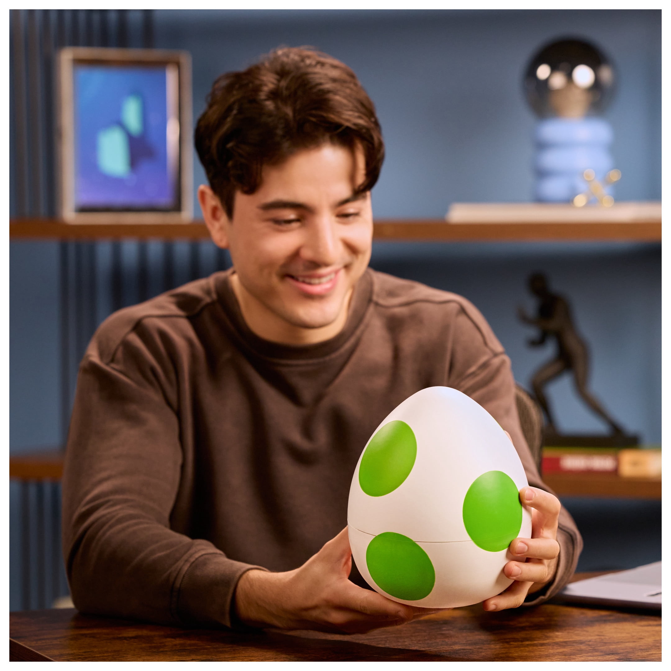 Super Mario Galaxy Movie, Hatchin' Yoshi Interactive Yoshi Figure, For Ages 4 and up