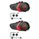 thumbnail image 2 of 2X LX3 Casco Auricular Bluetooth 1200MAH Motocicleta BT5.0 Inalámbrico Manos Llamada Estéreo A, 2 of 3