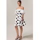 thumbnail image 2 of Minivestido Dolcie con volantes y punto ondulado de Dress Bellabarnetten, 2 of 6