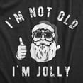 thumbnail image 2 of Mens Im Not Old Im Jolly T Shirt Funny Xmas Party Merry Santa Claus Joke Tee for Guys Graphic Tees, 2 of 9