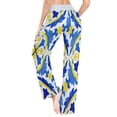thumbnail image 5 of X-Large Women's Comfy Casual Pajama Pants Stretch Fabric Suitable for Yoga Pants Hippie Pants，The Best Holiday Gifts for Women Spanish Tiles, 5 of 7