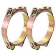 thumbnail image 1 of Unique Bargains 2Pack T-Bolt Hose Clamps, 240-252mm/9.45'-9.107' ID Range, Carbon Steel Radiator Hose Clamp Intake Clamp, 1 of 4