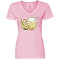 thumbnail image 3 of Inktastic Fresh Lemonade Women's V-Neck T-Shirt, 3 of 5