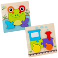 thumbnail image 1 of Kids Hand Grasping Puzzle Board Cartoon Wood Three-Dimensional Puzzle Toy, 1 of 4