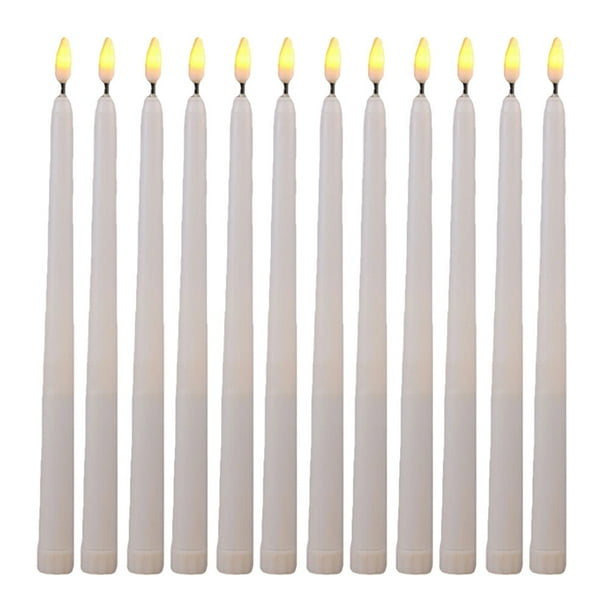 KAKOWELY 12 velas LED de Halloween, velas electrónicas, lámparas decorativas