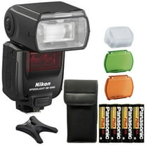 Nikon SB-5000 Speedlight AF Shoe Mount Flash Extra Batteries for Nikon Cameras