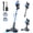 Blue, variant on YOMA Cordless Stick Vacuum Cleaner Lightweight Powerful Handheld Vacuum for Home Hard Floor Carpet Pet Hair