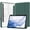 Green, variant on KOMI is suitable for Samsung Galaxy Tab S9 FE Plus X610 12.4 "acrylic flat case
