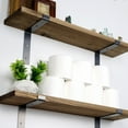 thumbnail image 4 of Evila Originals , Pravda - Black Walnut Wall Shelf, 4 of 5