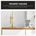 thumbnail image 6 of FRCOLOR  Music Stands Trumpet Lyre Mute Wind Instrument Accessories, 6 of 8