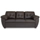thumbnail image 2 of Sala de Piel Genuina Sofá y Love Seat ConfortoPiel  Derby Chocolate, 2 of 9