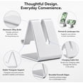 thumbnail image 3 of TIKA Aluminum Desktop Solid Portable Universal Desk Stand, 3 of 6