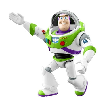Disney Pixar Toy Story Talking Buzz Lightyear 10-inch Figure with Action Chop, Collectible
