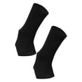 thumbnail image 2 of 1 par de tobilleras deportivas para niños, tobillera de compresión para baloncesto, fútbol, correr y más, color negro, talla infantil, protección para esguinces de tobillo, 2 of 8
