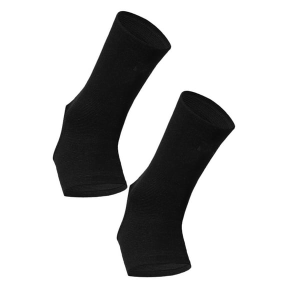 OUNONA  Ankle Brace Black Durable Reliable Versatile Use for Sports 1Pair