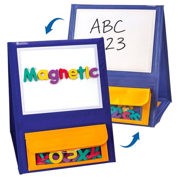 Learning Resources Magnetic Tabletop Pocket Chart, Classroom Supplies, Ages 3 