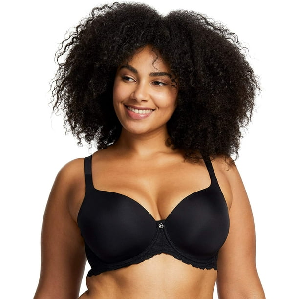Montelle Pure Plus Full Coverage T-shirt Bra With Lace 9320