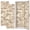 Color 1, variant on 2 Pcs School Locker Magnetic Wallpaper 12" x 36" Autumn Maple Leaves Watercolor woodland Tree Trunk Earthy Tones Reusable Removable Locker Accessories Back to School Supplies
