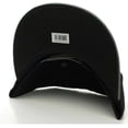 thumbnail image 3 of Classic Snapback Referee Hat High Profile Flat Bill Visor Adjustable Back Cap, BlackGrey White, 3 of 3