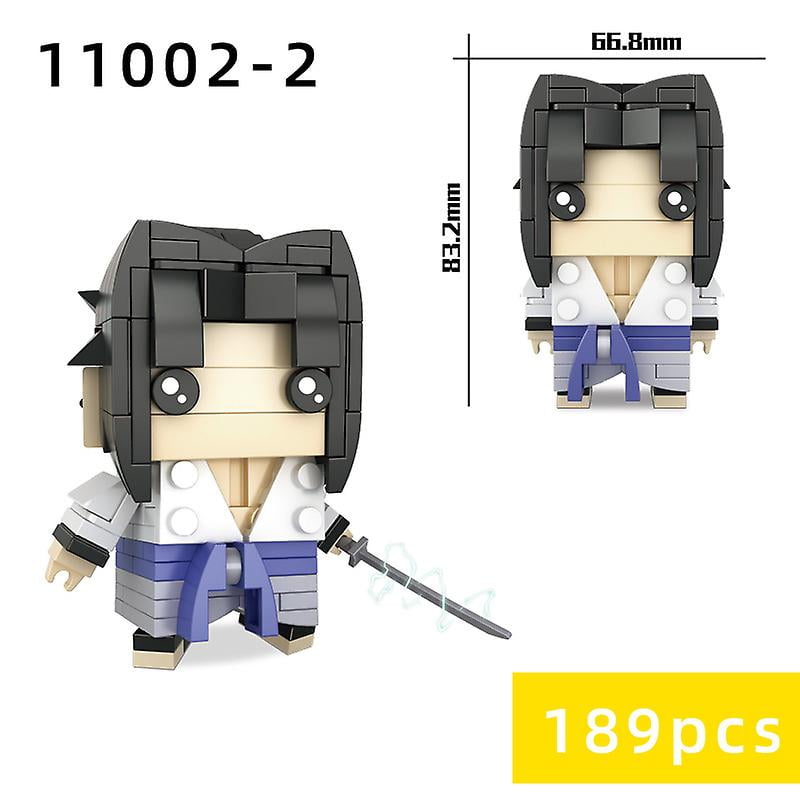 Cartoon Naruto Brickheadz Figures Uzumaki Sasuke Kakashi Sakura Blocs de Construction Briques Ensemble Classique Anime Film Modele Jouets pour Enfants Walmart