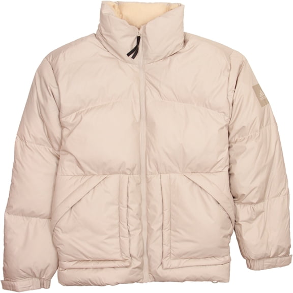 Adidas Men's Big Baffle Regular Fit Insulated Jacket Wonder Beige L