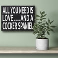 thumbnail image 5 of JennyGems All You Need is Love and a Cocker Spaniel Wooden Box Sign -Cocker Spaniel Gift, Cocker Spaniel Moms Wood Box Sign 8 x 6 Inches, 5 of 9