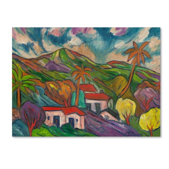 Trademark Fine Art "White a Sight" Canvas Art by Jennifer Lilya