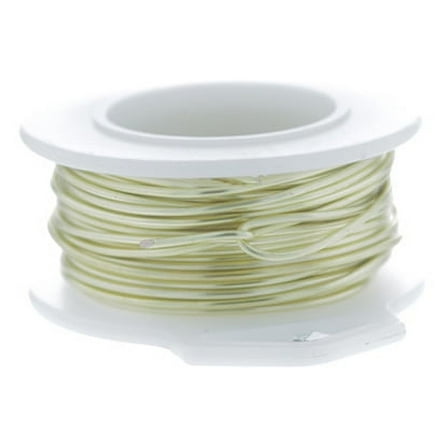 30 Gauge Round Silver Plated Champagne Gold Copper Craft Wire - 150ft