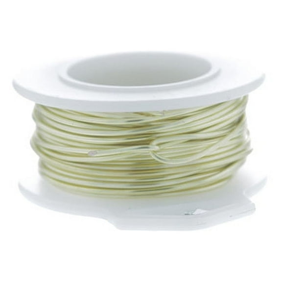 30 Gauge Round Silver Plated Champagne Gold Copper Craft Wire - 150ft