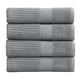 thumbnail image 1 of Juego de toallas de baño Springtree Home Krista 100% algodón x4 Ultimate Grey, 1 of 9