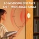 thumbnail image 5 of 6LED Rechargeable Infrared Human Body Induction Light, Bedroom Cabinet, Wardrobe Light, Night Light, 5 of 9
