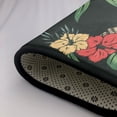 thumbnail image 6 of YFYANG 36"x24" Non-Slip Flannel Carpet Doormat, Living Room Bedroom Office Decorative Area Rugs, Indoor Tropical Plant Skull Pattern Floor Mats, 6 of 7