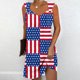 thumbnail image 4 of Vestido de Verano para Mujeres sin Mangas Estilo de Bolsillo con Cuello en V, Color Sólido Y Cómodo Vestido de Verano Casual, 4 of 5