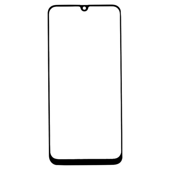 Replacement Front Top Glass Outer Screen Glass Lens Compatible With Samsung Galaxy A30 - Black