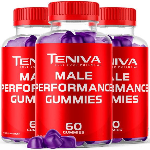 Teniva Gummies Advanced Formula All Natural Vitamin Supplement 180 Gummies