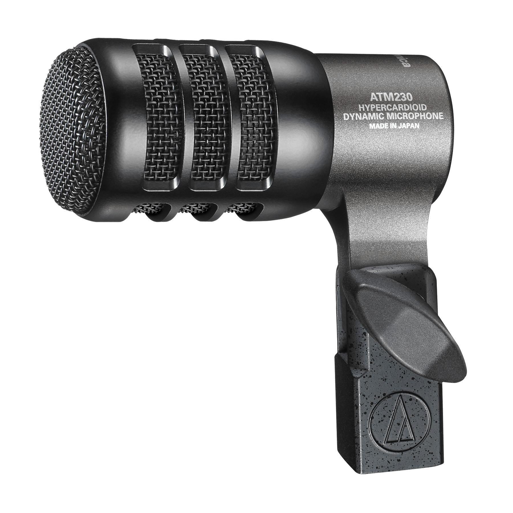 Audio-Technica ATM230PK Microphone 3-Pack w/ 3 Mogami XLR Cables Bundle
