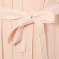 thumbnail image 6 of Richie House Girls Peach Belt Pleated Special Occasion Dress 11/12, 6 of 7
