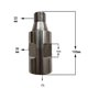 thumbnail image 3 of Professional M22 Adapter for Diamond Core Drills Eu Standard 1-1/4-7, 3 of 3