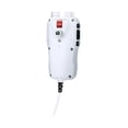 thumbnail image 3 of Uniden America VHF Radio Microphone UMRMIC For Use With UM725 Series VHF Radio; Remote Microphone; 8-Pin Connector; Left Side Push To Talk Button; White, 3 of 6