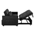 thumbnail image 5 of Newest Convertible Sofa Bed,3-in-1 Pull Out Couch Bed with Reclining Backrest , Pillows,Sofa Bed Chair Full Convertible Sleeper Loveseat for Living Room, Home or Office, 5 of 9