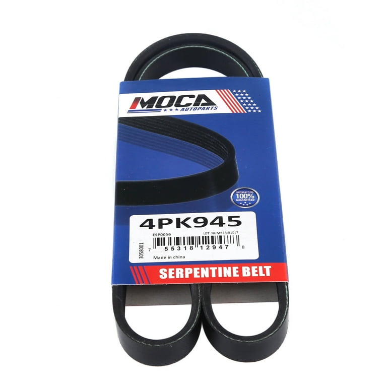 MOCA AUTOPARTS 3 Pcs Serpentine Drive Belt Set Fit for 2003 MOCA AUTOPARTS 3 Pcs Serpentine Drive Belt Set Fit for 2003