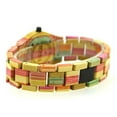 thumbnail image 3 of Handmade Colorful Bamboo Fashion Wrist Watch #1, 3 of 10