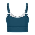 thumbnail image 5 of Yuanlook Women Sporty Bikini Comfy Full Coverage Bathing Suits Modest Swimsuits Soft Stretch Swimwear for Summer Holiday Travel - Blue - S, 5 of 8