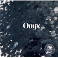 thumbnail image 2 of Glitter Heart Co. Glitter - High Quality Polyester Glitter - Onyx - Black Chunky - 2 oz Bottle, 2 of 2
