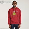 thumbnail image 2 of Men's Dr. Seuss Christmas The Grinch Who Me Pull Over Hoodie, 2 of 9