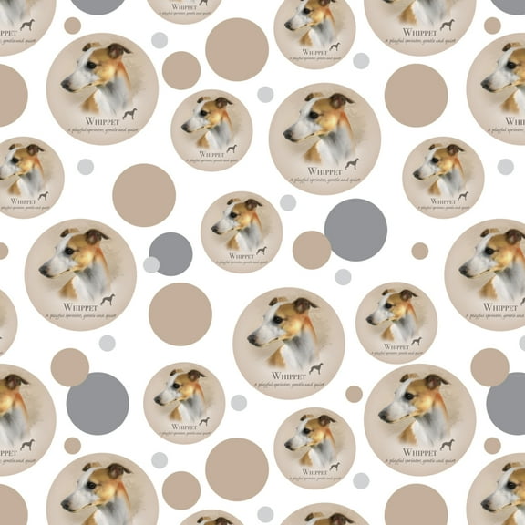Whippet Dog Breed Premium Gift Wrap Wrapping Paper Roll