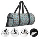 thumbnail image 3 of Balery Funny Lobsters Bolsa de Gimnasio para Mujeres y Hombres, Bolsa de Viaje Impermeable, Bolsa de Fin de Semana con Compartimento para Zapatos y Bolsillo Húmedo, 3 of 6