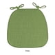 thumbnail image 3 of Cojines para sillas de comedor Matsuzay antideslizantes fáciles de limpiar cómodos elegantes poliéster verde oscuro, 3 of 6