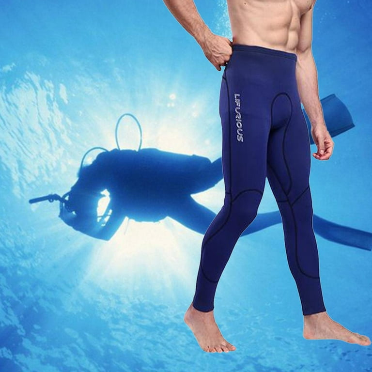 Mens Wetsuit Pants Neoprene Keep Warm 2mm for Surfing 