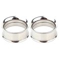 thumbnail image 1 of Guardurnaity Expansor de oreja de acero inoxidable, joyería, tapones para los oídos acampanados dobles, Piercings huecos para el cuerpo, medidor Ropa, zapatos y accesorios Miscelánea plata 14 mm, 1 of 3